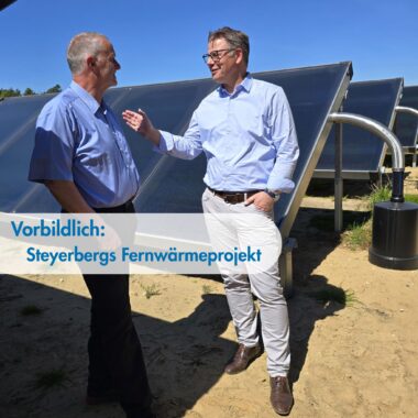 Vorbildlich: Steyerbergs Fernwärmeprojekt