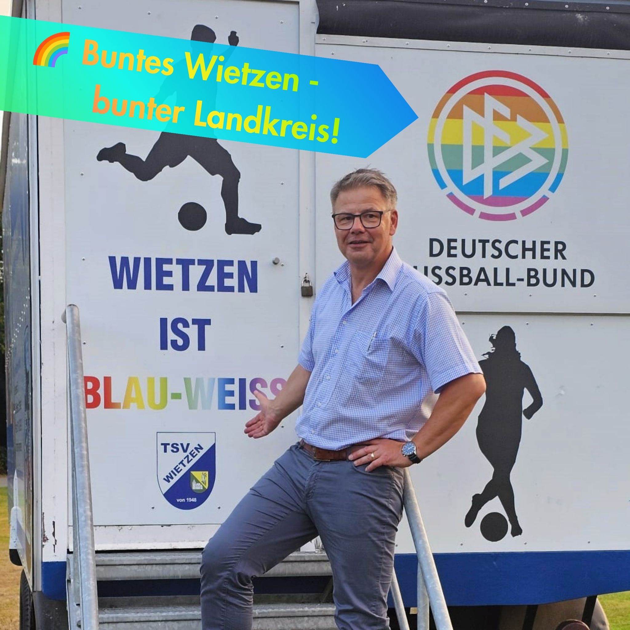 Bunt ist der Landkreis - und der TSV Wietzen mit ihm.