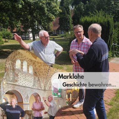 In Marklohe ist Karl-Heinz Seebode der Dorfchronist.