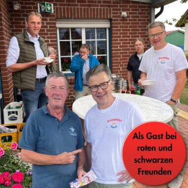 Martin Franke zu Gast bei SPD und CDU in Gadesbünden