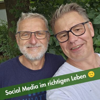 Uchte: Martin Franke (rechts) mit Gerd Könemann.