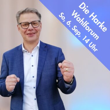 Wahlforum von "Die Harke" - mit Landratskandidat Martin Franke